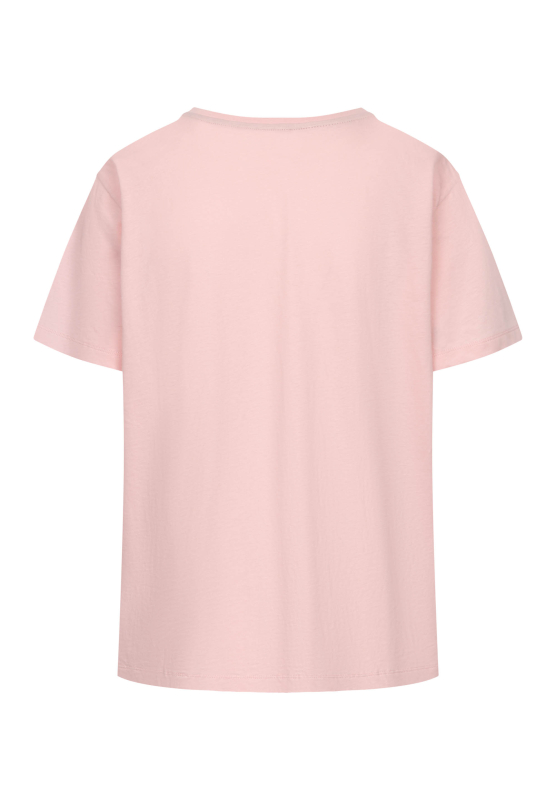 Damen T-Shirt Dünenblümchen Coral Blush Rosa -  GOTS Organic